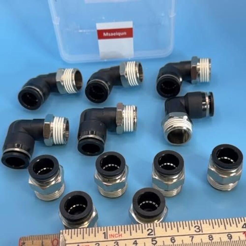 Msaeiqun Push to Connect Pneumatic Fittings